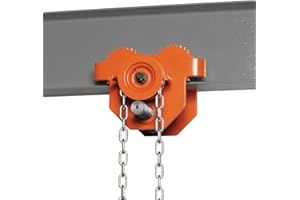 UNICRAFT 6171800 Unicraft Serie HFW Modelo HFW 0.5 Carro de Polipasto, 352, 5 x 198 x 158mm, Capacidad máx. 0, 5 T.