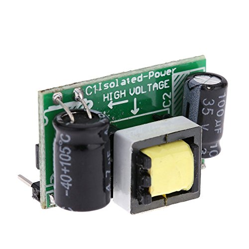 KKmoon Power Supply Board Modulspannung Umwandlung 100-240VAC/140-340VDC auf 5V Kurzschlussschutz (Weiß,5V) - 3