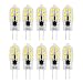 Produktbild Kreema 10pcs Halogen-Glühlampe 12 LED 2835 3W G4 Bi-Stift Basisbeleuchtung Lampe Ersatz AC220V kaltweiß 6000-6500K