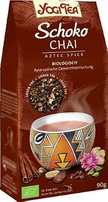 Yogistar Thé Chai 90 g vrac Chocolat (Livraison gratuite en Allemagne à partir de 20 euros Shopping valeur)