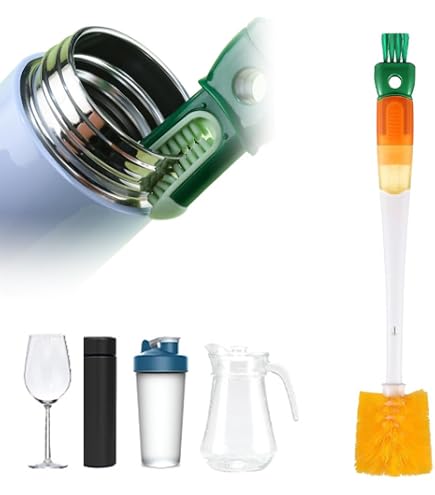 5-in-1 Babyflaschenreiniger – Multifunktionsbürste Für Flaschen, Strohhalme & Enge Stellen, Mit Fugendüse & Haken