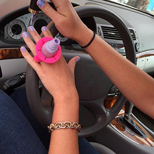 NALATI Nagellackständer Flaschenhalter Nagellack Träger Nagellack Flaschen Halter Unterstützung Ring Werkzeug - 2