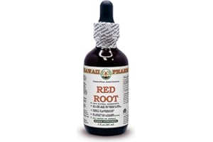HAWAII PHARM Red Root (Ceanothus Americanus) Dry Root Bark Alcohol-Free Liquid Extract Glycerite 60 ml