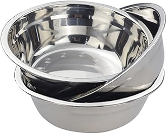 EagryeStainless Steel Mixing Bowls/Metal Prep Bowls, Set of 4