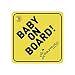 Dreambaby Baby On Board Sign (Yellow)