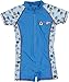 Playshoes Boy's UV Sun Protection All-in-One Fish Swim Shorts, Blue (Original), 6-9 Months (Manufacturer Size:74/80 (6-12 Months))