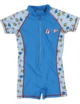 Playshoes Jungen UV-Einteiler Fische