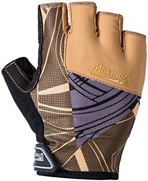 riding gloves for men and women/Sweat-absorbent non-slip fishing gloves/Half refers to the outdoor glove-A M