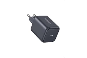 UGREEN 45W Chargeur USB C Rapide iPhone GaN Prise Secteur Compatible avec iPhone 17 Pro Max Air 16 15 14 13 Plus Pixel 9 8 Pro XL 7a Galaxy S25 S24 S23 S22 Ultra A56 A16 A06 iPad MacBook Air