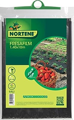 NORTENE - Film de paillage pour Fraises, 1,4 x 10 m