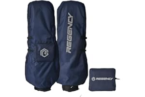 Regency Golf Bag Travel Rain Cover - Premium Waterproof Storage Protector for Golf Clubs, Durable Golfbag Club Covers - Universal Fit, Easy Access Design