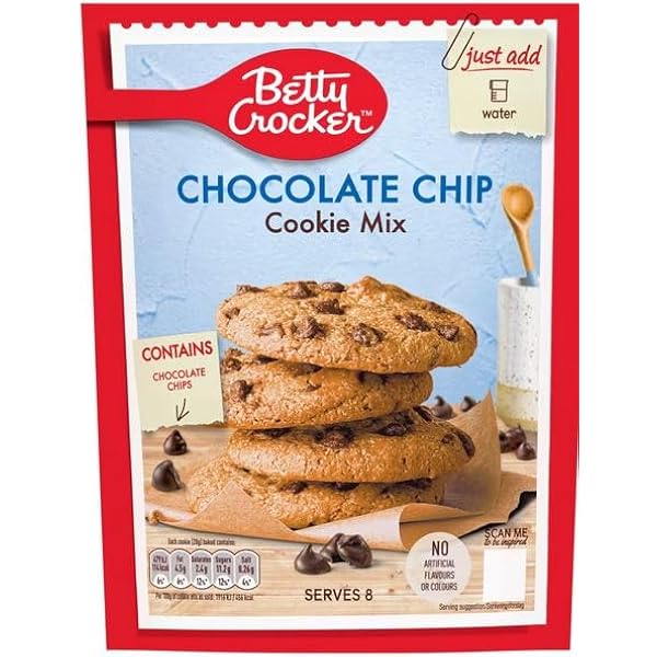 Betty Crocker Chocolate Chip Cookie Mix 453g : Amazon.co.uk: Grocery