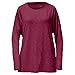 Produktbild JACK WOLFSKIN Damen T-Shirt TRAVEL LONGSLEEVE T WOMEN, dark ruby, S, 1805601-2501002