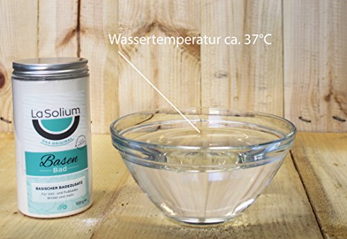 Basenbad von LaSolium – 500 g – Basischer Badezusatz mit weißer Mineralerde. Dermatologisch getestet – Badesalz für basische Lebensweise – Basenpulver mit hochwertiger Tonerde aus Frankreich. - 3