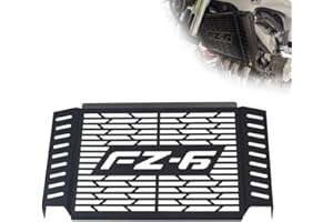 GENERIC Motorcycle Radiator Grill Guard Grille Protection Cover Protector Mesh For Yamaha FZ6 FZ 6 FAZER 2007-2010 Accessories(Nero)