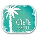 Produktbild 2 x Kreta Griechenland Vinyl Aufkleber Aufkleber Laptop Reise Gepäck Auto Ipad Schild Fun # 6335 - 10cm/100mm Wide