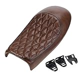 Triclicks Braun Motorrad Moto Hump Vintage Retro Cafe Racer...