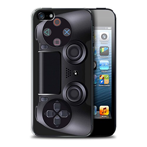 Preisvergleich Produktbild Stuff4 Hülle / Hülle für Apple iPhone 5 / 5S / Playstation PS4 Muster / Spielkonsolen Kollektion