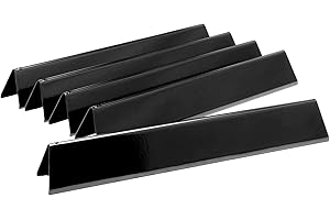 MGIESSCA 7535 7534 Barres de flavorateur 54,6 cm pour barbecues Weber Genesis Silver A, Spirit 200 Series, Spirit 500 E210 E220 S210 S220 (avec boutons de brûleur latéraux), 7534 Rail aromatique en acier