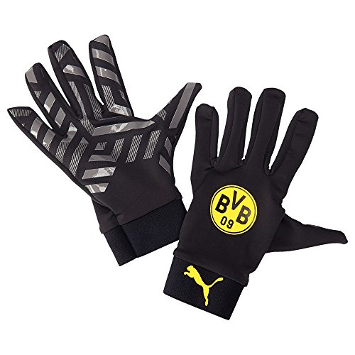 PUMA Gants de Joueur de Champ Logo BVB