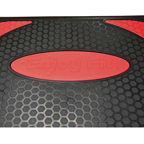 Hansson.Sports Fitness Aerobic Steppbrett RedHorn 80x30cm 3-fach-verstellbar - 4