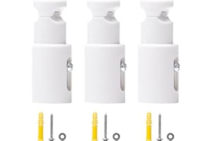 Rebanky 3 szt. Mocowanie na sucho Uchwyt na ręcznik Chłodnica Zdalny uchwyt na ręcznik Grzejnik do chłodnicy suszarka na ręczniki Uchwyty do prostych lub zakrzywionych grzejników łazienkowych (biały)