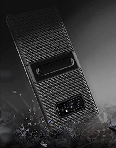 Funda Para Samsung Galaxy Note 8-MYQyiyi H  brido a prueba de choques TPU   PC cubierta completa caso 10 colores opciones  Negro 