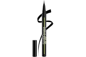 Maybelline New York Tattoo Liner Ink Pen, Eyeliner en formato rotulador, Waterproof, Hasta 24h, Negro
