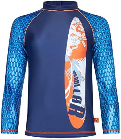 Boys Rash Vest - Surfer Dude 3 for 10-11 Years