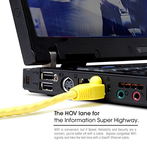 5-Mehrfarbig 1,8m Meters CAT6 Ethernet Gigabit Lan Netzwerkkabel RJ45, Gearit CAT 6 UTP 10/100/1000Mbit/s /Switch/Router/Modem/Patchpannel/Access Point/Patchfelder (Schwarz, Blau, Weiß , Grün, Rot) - 8