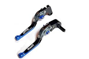 YANG HUA Palancas de freno y embrague con fondo azul y sistema cnc, para Bmw f800r f 800r 2009-2017 2010 2011 2012 2013 2014 2015 2016