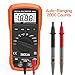 Produktbild Digital Multimeter Tacklife DM03 Auto Range Max Halten AC DC Spannung Strom Widerstand Messgerät mit Kabel Messleitung Messspitzen Krokodilklemmen und Batterie