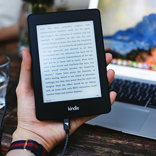 Micro USB Kabel Nylon 1m [2-Pack] – Rampow® 2.4A [ Micro USB Schnellladekabel ] geflochtenes Samsung Ladekabel / Ladekabel Samsung – Lebenslange Garantie – High Speed Sync und Ladekabel für Android Smartphones, Samsung Galaxy, HTC, Huawei, Sony, Nexus, Nokia, Kindle und mehr – Space Grau - 5