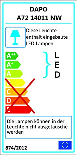 Edelstahl LED Außenwandleuchte – Wandleuchte Lisa 2 mit Hauptlicht und Grundlicht und Bewegungsmelder, Außenlampe Außenleuchte - 6