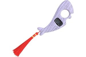 VIRTCOOY Smaler Buddha Bead Chanting Counter | Collana da preghiera islamica Tasbih, contatore con design a corpo di pesce – Contapreghiera rotante per meditazione, rilassamento, dita attive, precisamente