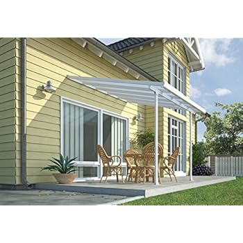 solidPREMIUM 400x350 cm BxT ALU Terrassenüberdachung ANTHRAZIT + 16mm 3