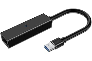 Xahpower Adaptateur de Caméra PS4 pour PSVR/PS5, Câble de Conversion Compatible avec la Console PS5, Accessoires de Jeux USB3.0 VR