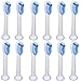Produktbild Sensitive Ersatzbürsten für Philips Sonicare,Soft Bürstenkopf,kompatibel für ProResults,FlexCare,EasyClean,PowerUp,HealthyWhite-Schallzahnbürste Aufsteckbürsten von ITECHNIK,12er pack