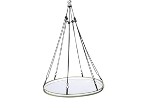 Sharplace Vogelfutter-Auffangschale, Hängeschale Ring Auffangschale für Vogelfutter, Hängeschale für Vogelfutterspender, praktischer, Verstellbarer Vogelfutterreifen für Außenbereich, 1 Stück