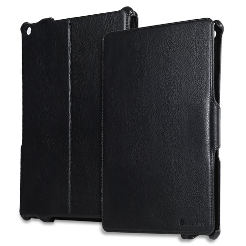 GreatShield VANTAGE Multi-Stand Leather Case for Apple iPad Air – Black - 2