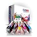 Produktbild Multipack - 20 Tintenpatronen kompatibel zu CANON PGI-550 XL / CLI-551 XL mit CHIP - passend für CANON Pixma IX6850 MG7550 MG7150 MG6650 MG6450 MG6350 MG5650 MG5655 MG5550 MG5450s MG5400 MG5450 IP7250 IP8750 MX725 MX925