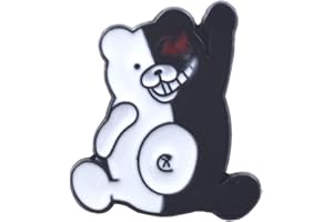 AMASUKAMI Anime znaki Monokuma odznaka A