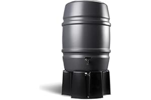 Harcostar 168 litre Grey Water butt Kit + Raintrap Diverter + Stand