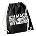 Produktbild Certified Freak Ich Mach Irgendwas mit Medien Gymsack Black