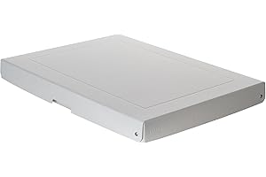 ‎FALKEN Original Falken PureBox Pro. Made in Germany. 40 mm hoch DIN A3 DIN ISO 9706 DIN ISO 16245-A. Säurefreie uns alterungsbeständige Aufbewahrungsbox mit Deckel geeignet für Archivierung Archivbox