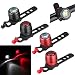 Produktbild Aluminium Fahrrad Rücklicht Wasserdichte Hinten Bike LED Best Hellste Klein Robust Mount Werkzeuge Road, Racing, Mountain Passend für Alle Fahrräder, Trikes, Scooters , USB anrechenbar Akku