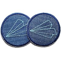 Set 2 Papierflieger Patch gestic Set 2 Papierflieger Patch gestic