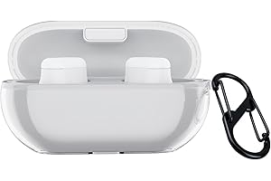 Lemxiee Cover for Beats Solo Buds Case,Transparent flexible TPU Case for Beats Solo Buds