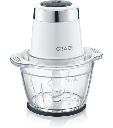 Graef CH502EU 1 liter glazen hakmolen