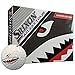 Produktbild Srixon AD333 Tour Shark Bite Golfbälle - Special Edition - Modell 2017 - weiß OVP - 1 Dutzend